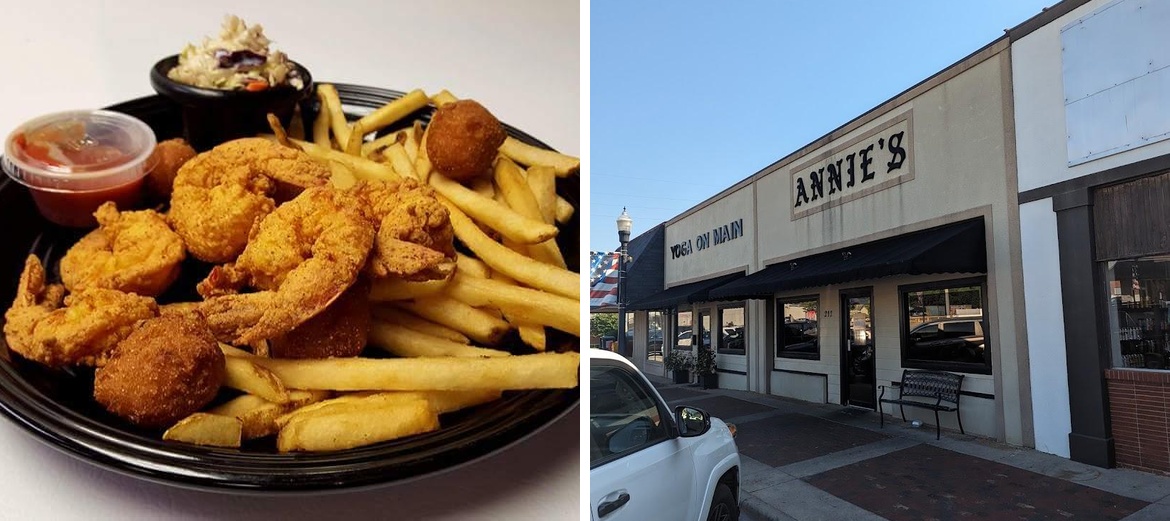 Annie's Cafe Menu