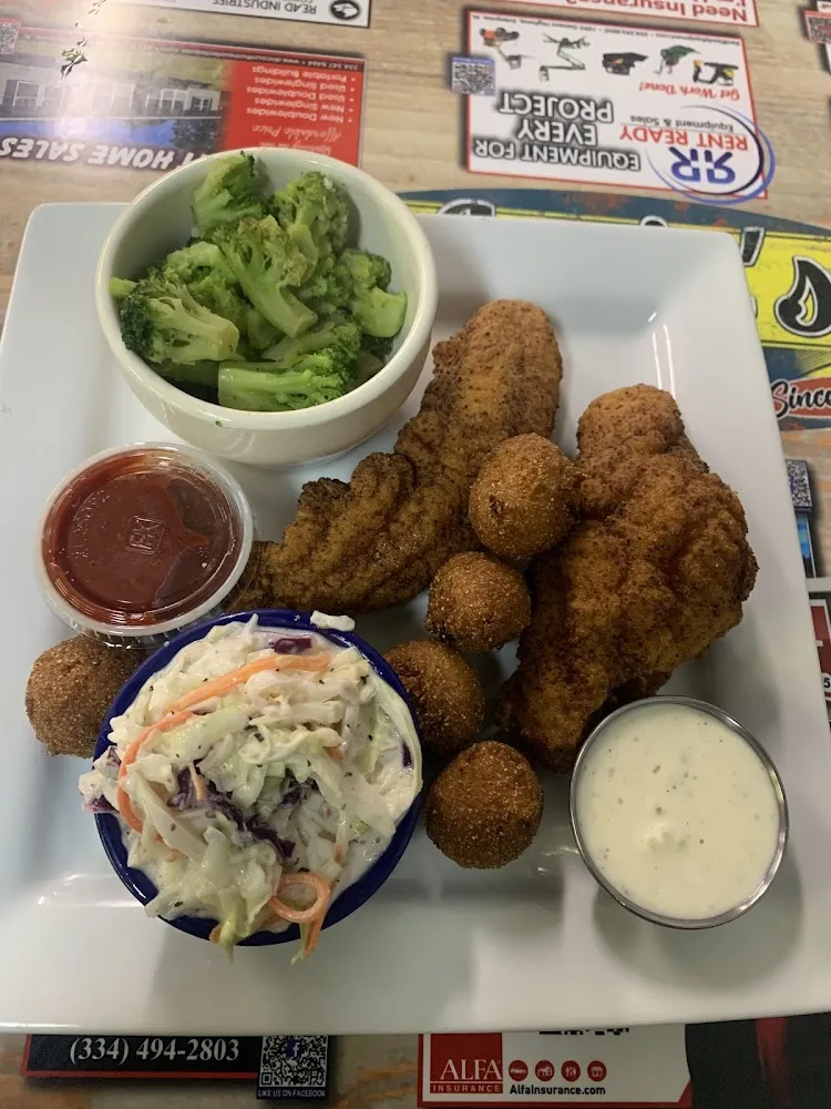 Catfish Fillet Dinner