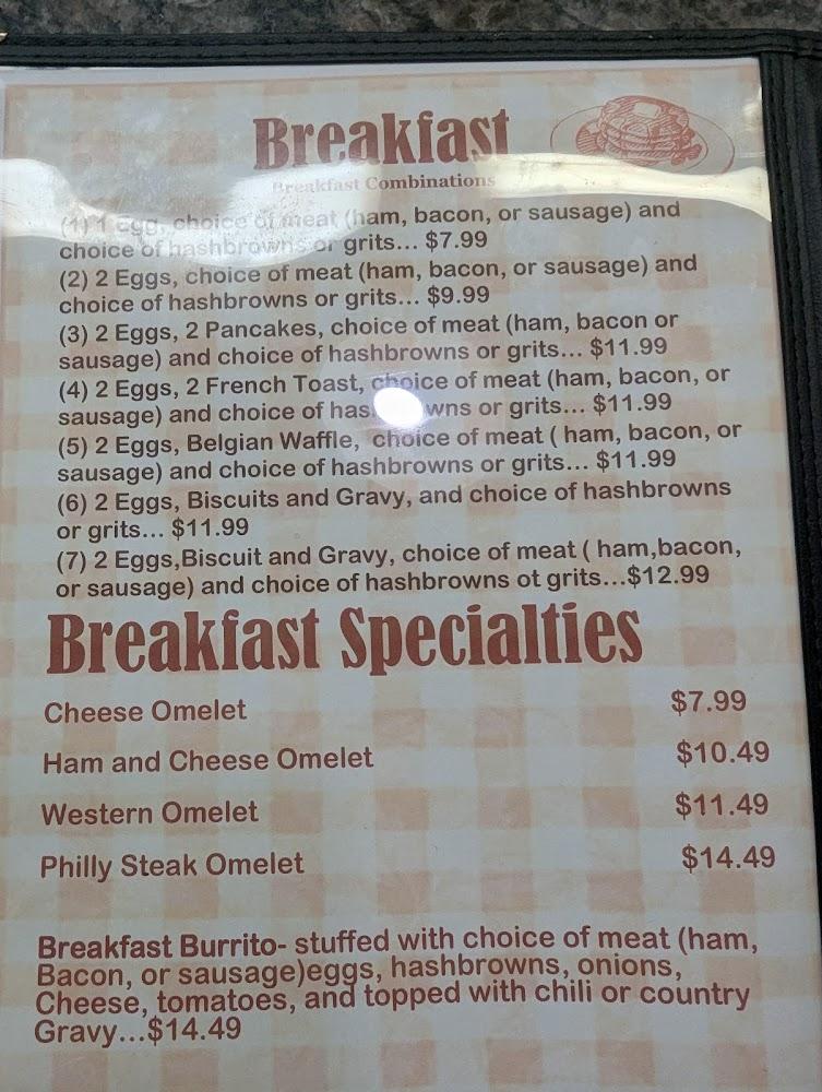 Annie's Cafe Menu image 3